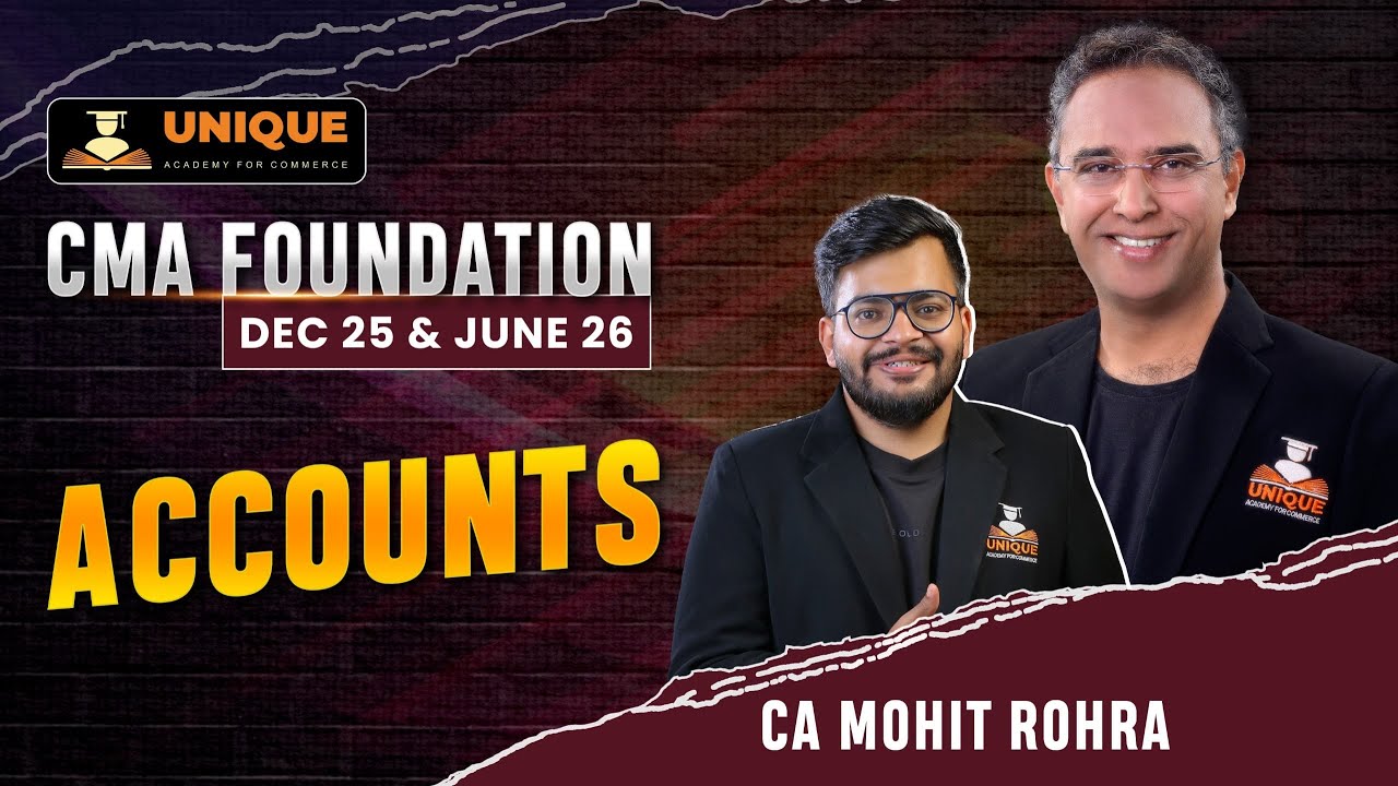 CMA FOUNDATION | ACCOUNTS | LECTURE 49 FINAL ACCOUNTS-NPO (PART 1) | DEC 25 & JUNE 26