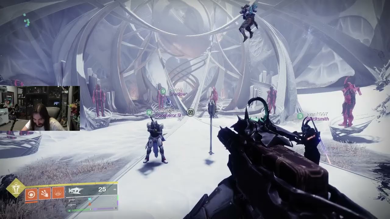 Moistcr1tikal впервые видит испытание Verity в Destiny 2