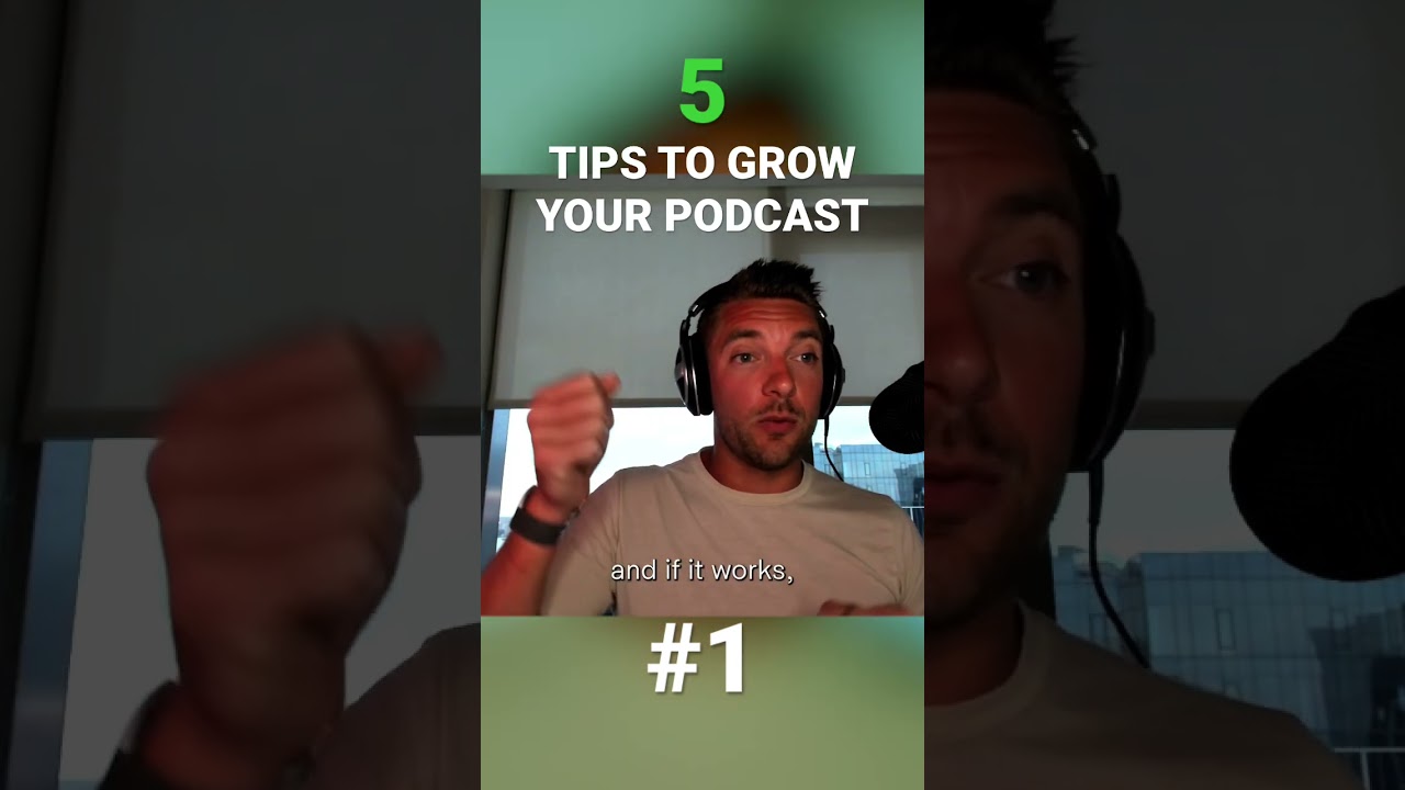 5 Steps to Grow Your #Podcast -- PART 1. #b2b #marketing #shorts