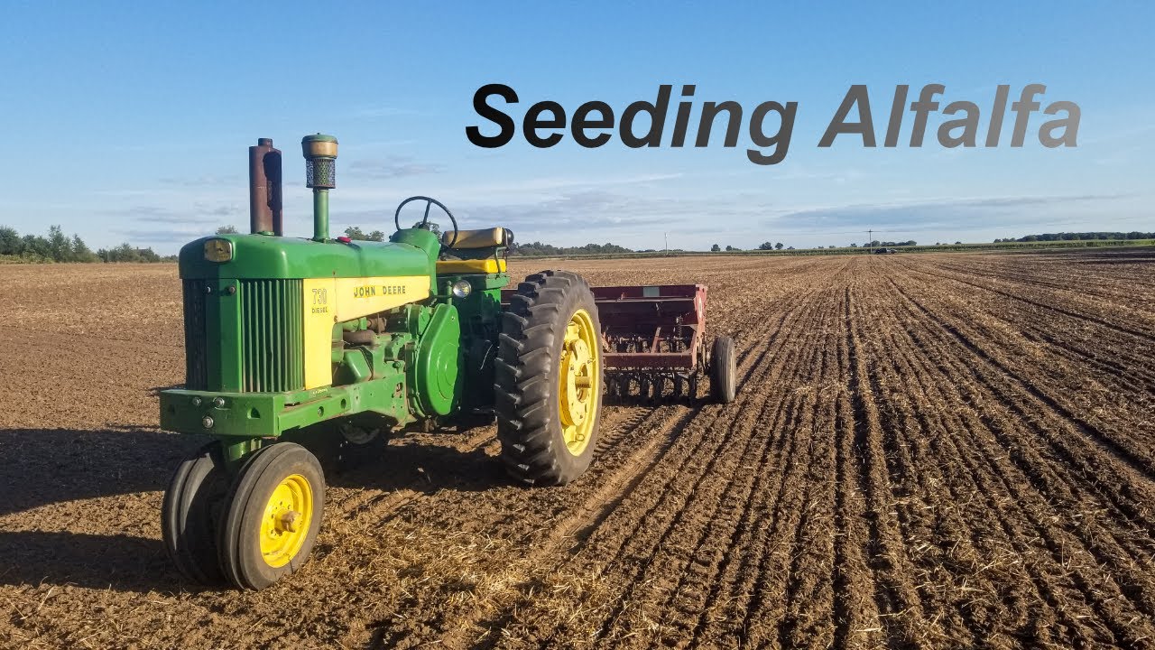 Seeding Alfalfa & Shuffling Equipment