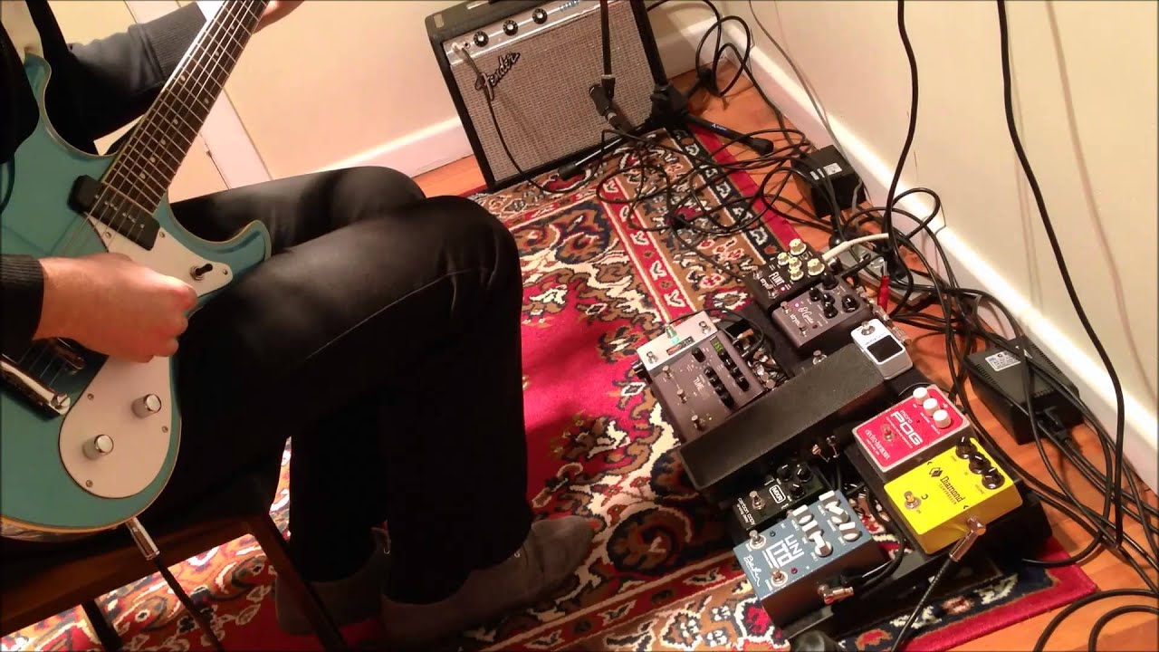 Ambient Guitar Looping Baritone Guitar - On Mountains