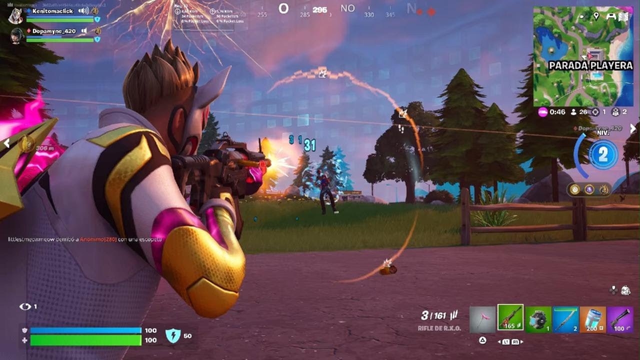 Ganamos blitz con pri en Fortnite