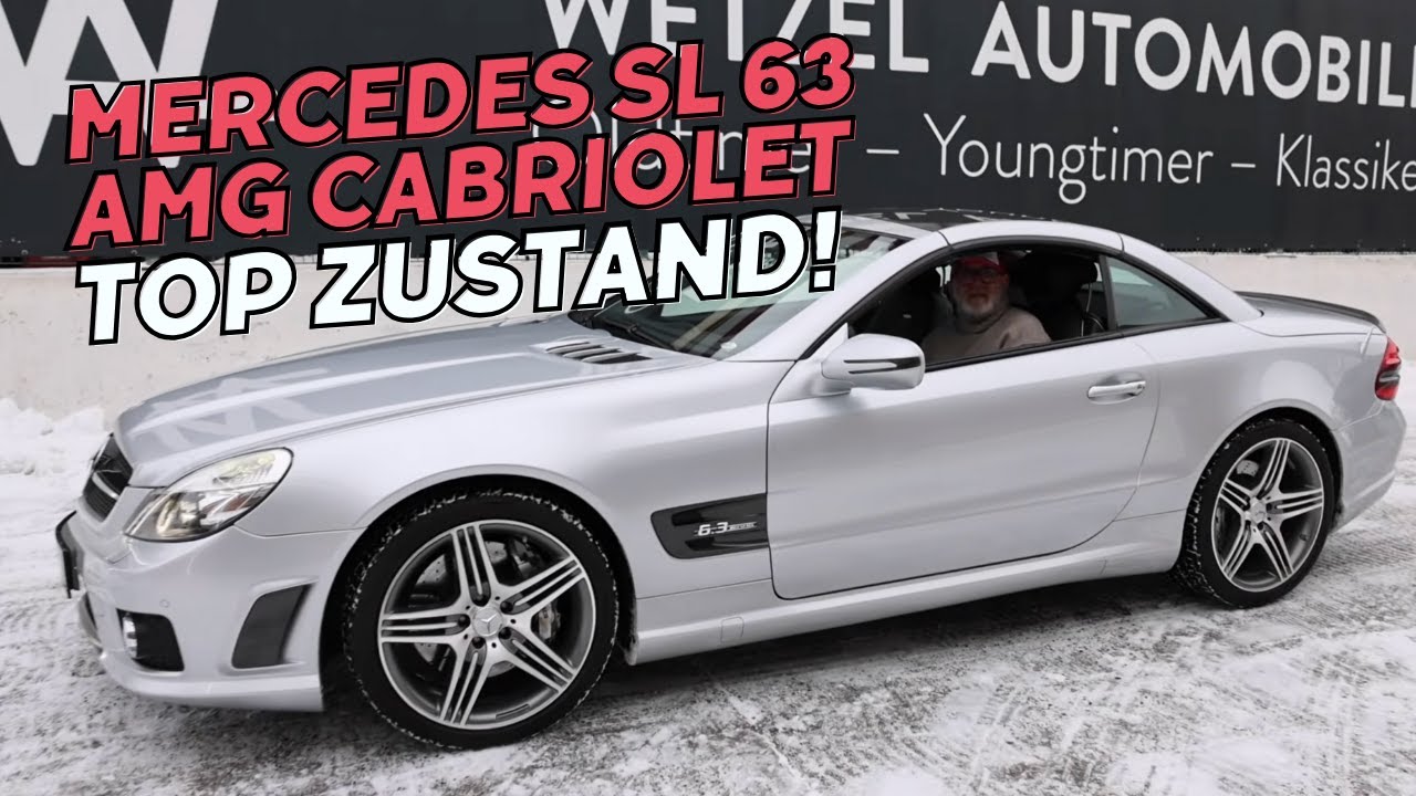 Mercedes SL 63 AMG Cabriolet, Bj. 2009