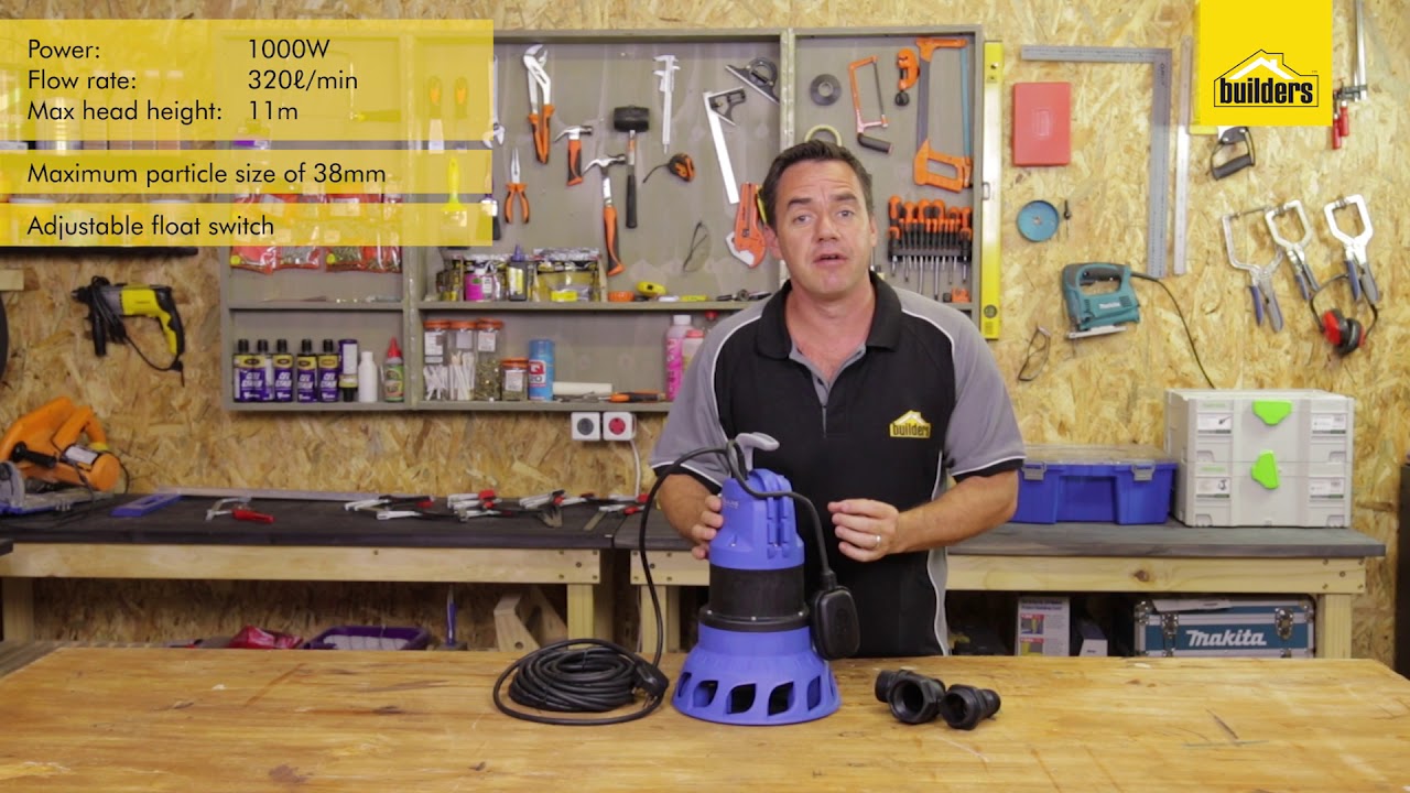 Tallas D-DWP 1000 Auto Submersible Drainage Pump