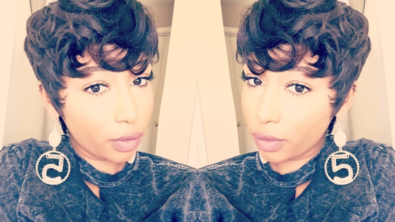 Cheap $24 Human Hair Short Cut Wig| ft.Sistawigs