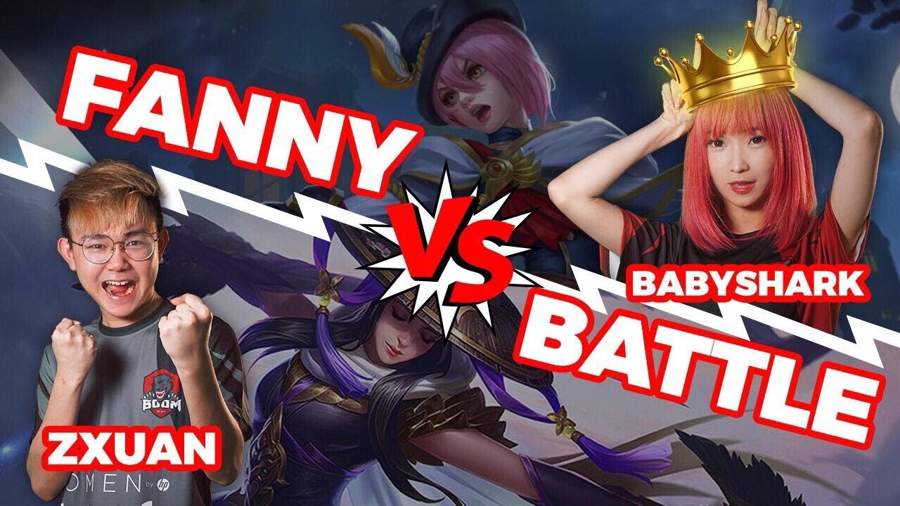 Zxuan VS BabyShark Fanny Battle!!