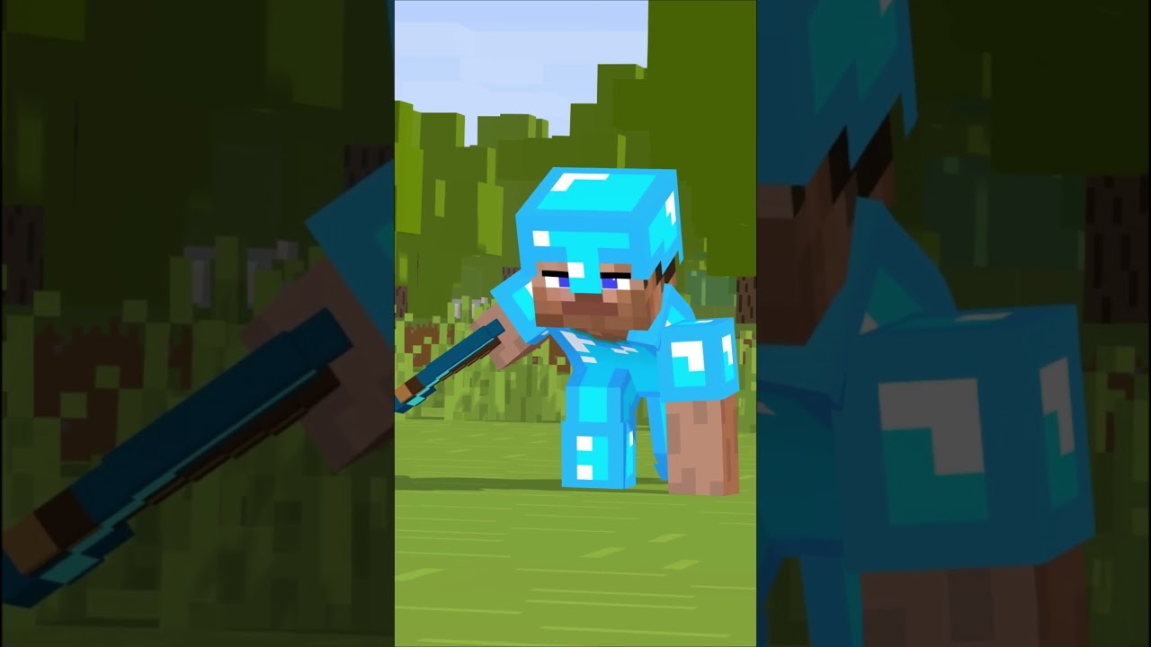 Steve VS Herobrine Sculpting Challenge #shorts #trending