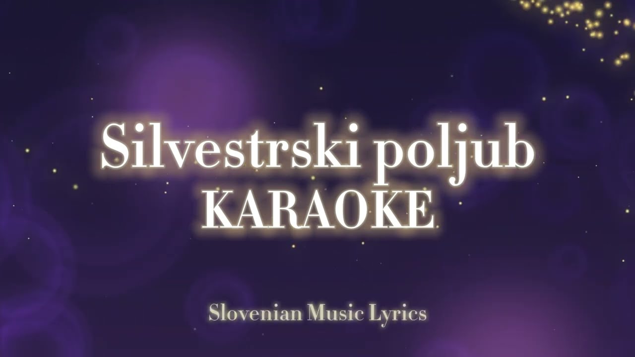 Slivestrski poljub (KARAOKE)