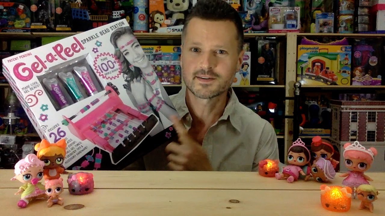 Gel a Peel Sparkle Bead Station by MGA Unboxing Review