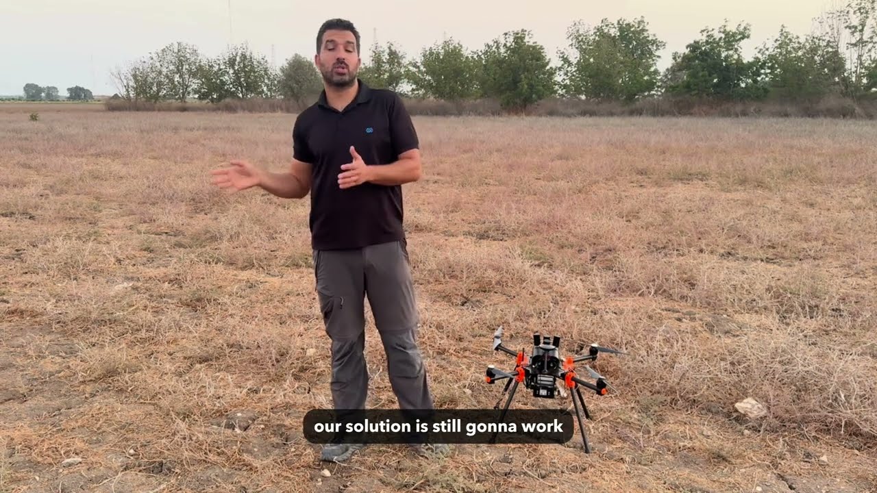 Anti-jamming demonstration in Israel | GPSdome2 protected drone during interference