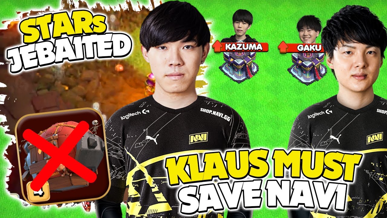 STARs Warden Blimp BAITED - Klaus Must Save NAVI (Clash of Clans)