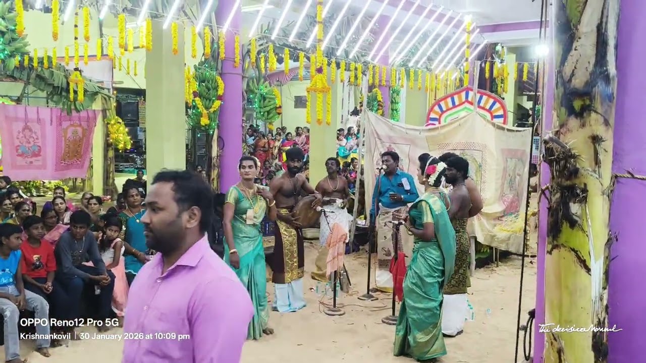 முத்தம் பெருமாள் கணியான் கூத்து கட்டையன்விளை ஊசி காட்டு சுடலை மாடசாமி திருக்கோயில்