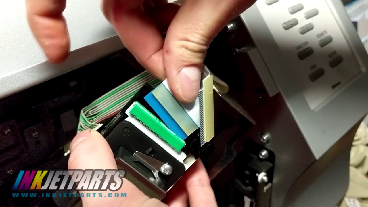 How to Replace Mimaki JV33 Print head & Alignment | Inkjet Parts