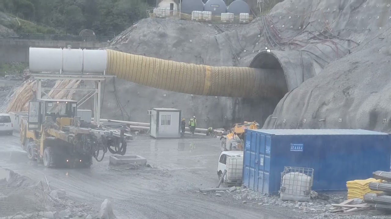 Voladura en túnel