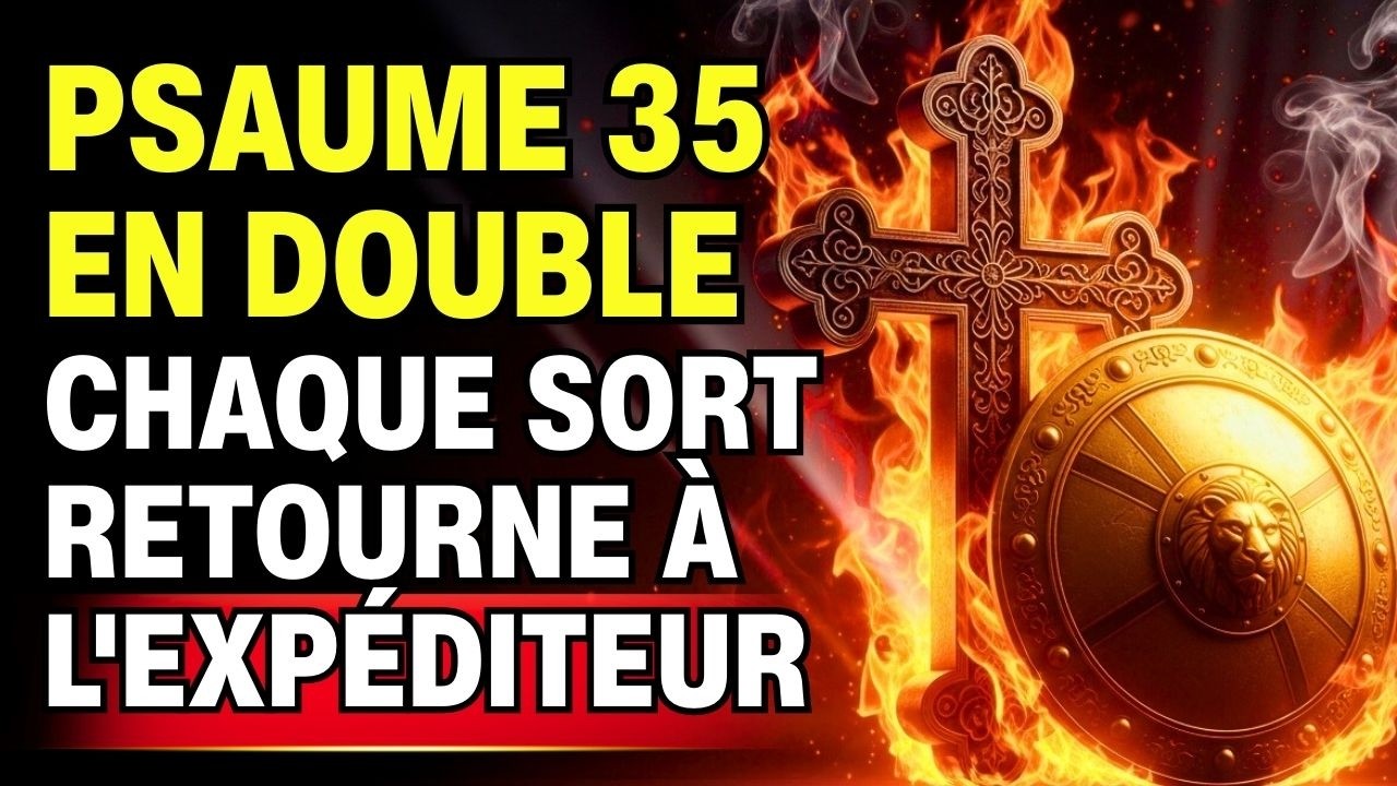 🔥 Psaume 35 en double : chaque attaque envoyée contre vous RETOURNE multipliée à l'expéditeur