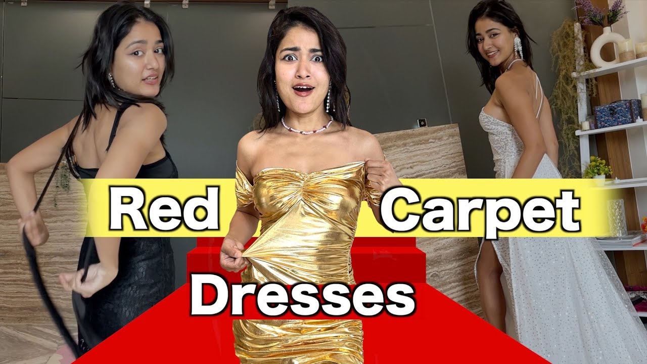 Trying Red Carpet Gowns/Dresses from Urbanic | Is it Worth it?