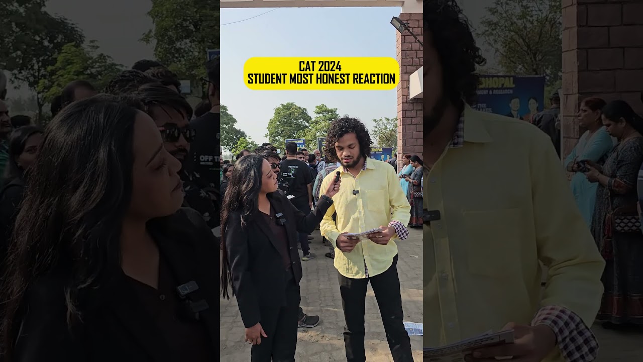 CAT 2024 Student Reaction || Most Difficult Slot || Most Difficult Section #cat2024