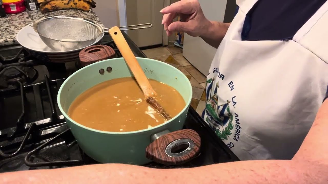 Como Preparar Atol  de Piña 🍍 Salvadoreño.💯💯