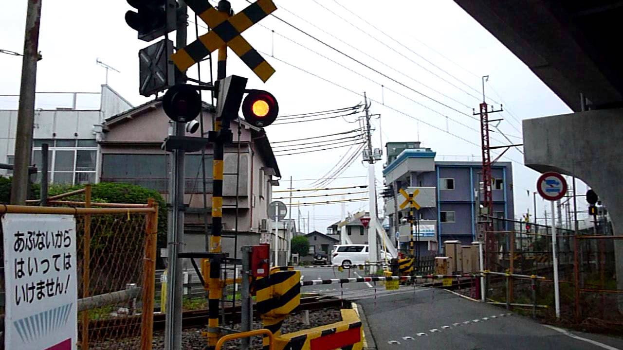 東武伊勢崎線　伊517号踏切