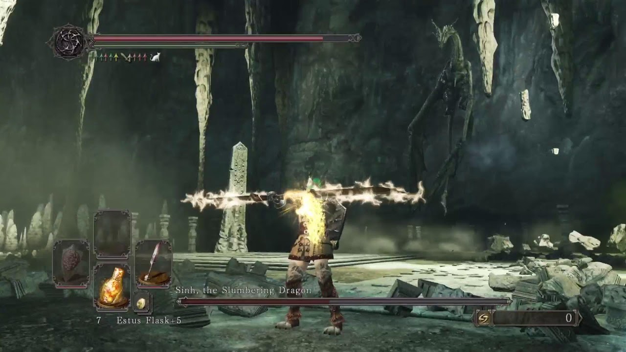 Dark Souls 2 NG plus Nelliel build with the CrazyRunt!