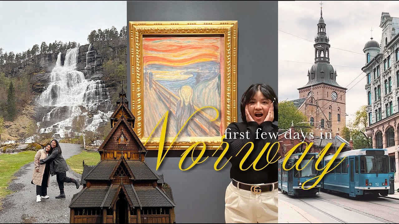 OUR FIRST TIME IN NORWAY 🇳🇴 museum hopping in Oslo, exploring Voss + Tvindefossen (travel vlog)