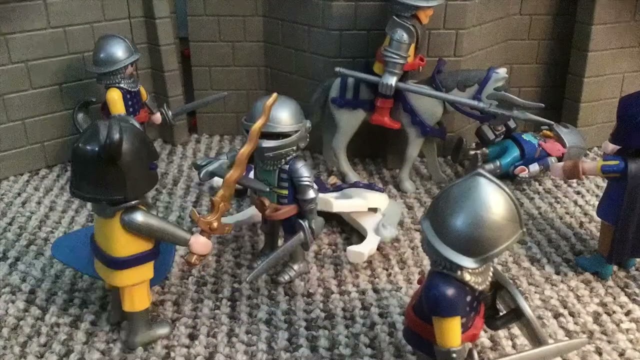 Novelmore vs the Lions battele | playmobil stopmotion