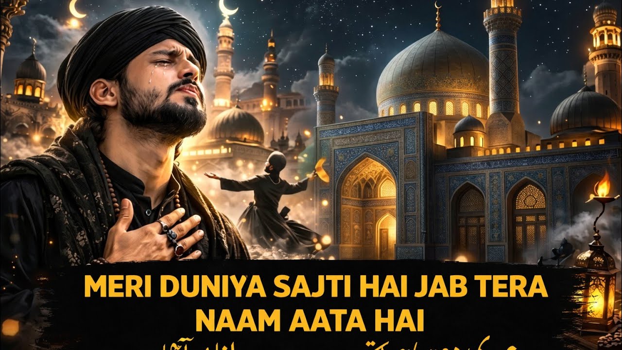 Meri Duniya Sajti Hai Jab Tera Naam Aata Hai | Soulful Sufi Qawwali 2026 | Heart-Touching Spirit 🤲✨🌙