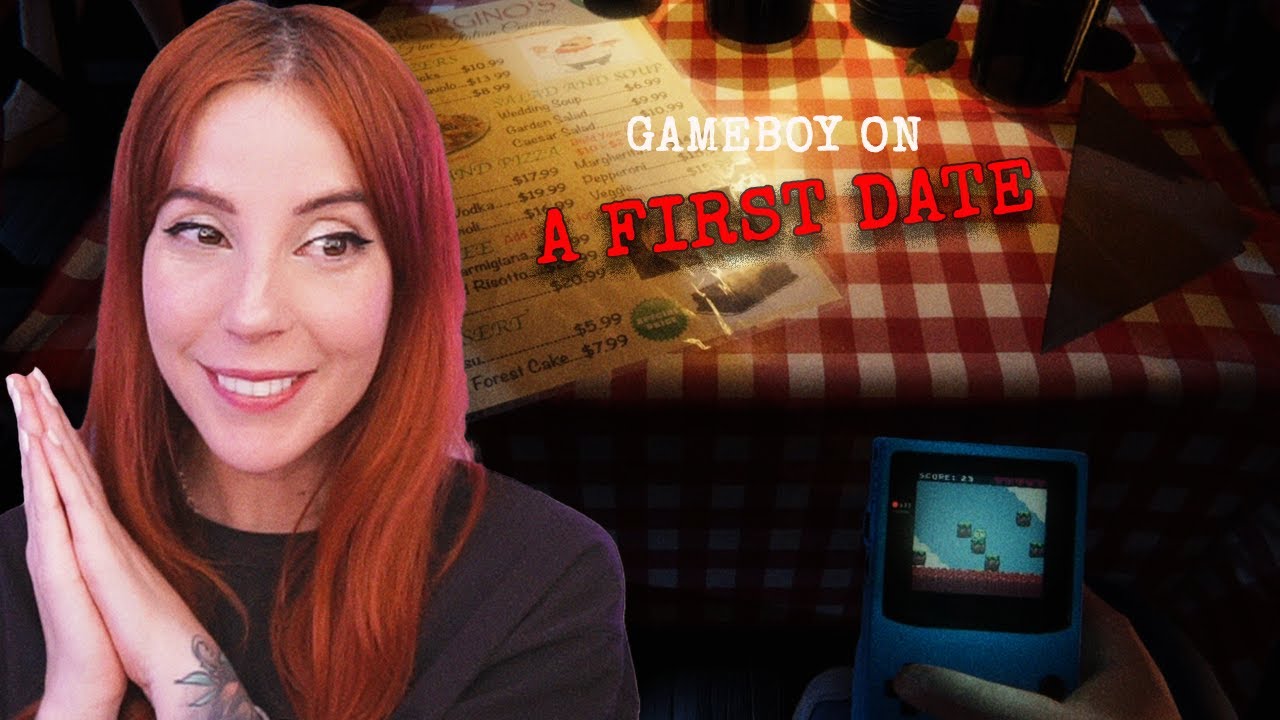 IM ON A FIRST DATE AND I NEED TO PLAY GAMEBOY WITHOUT HER NOTICING | A FREE GAME | DATE BOY