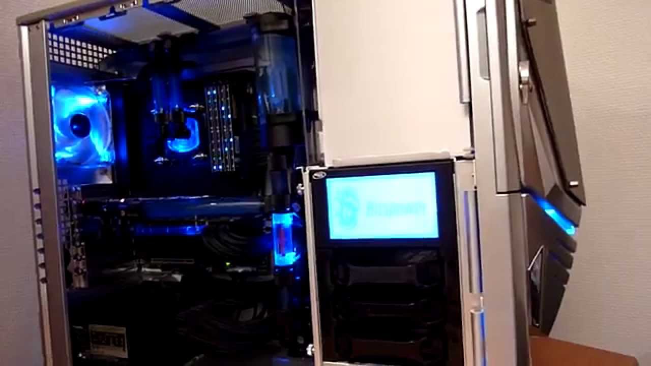 WATERCOOLING PC HIGH FLOW BITSPOWER PROJECT NZXT MDPC-X