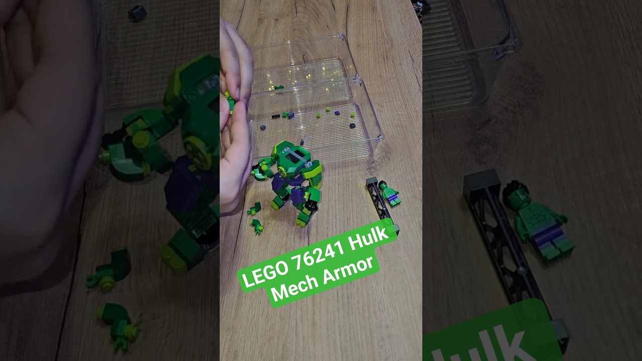 LEGO 76241 Hulk Mech Armor: Step-by-Step Build! #lego