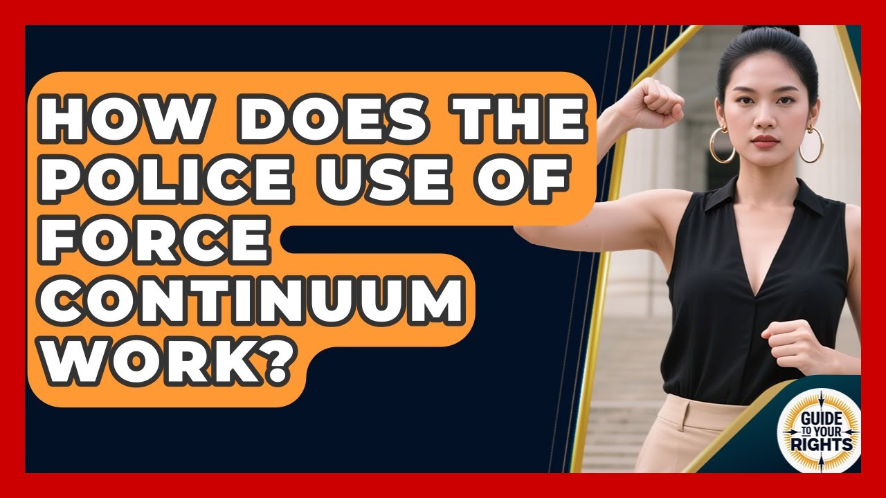 How Does The Police Use Of Force Continuum Work? - Guide To Your Rights