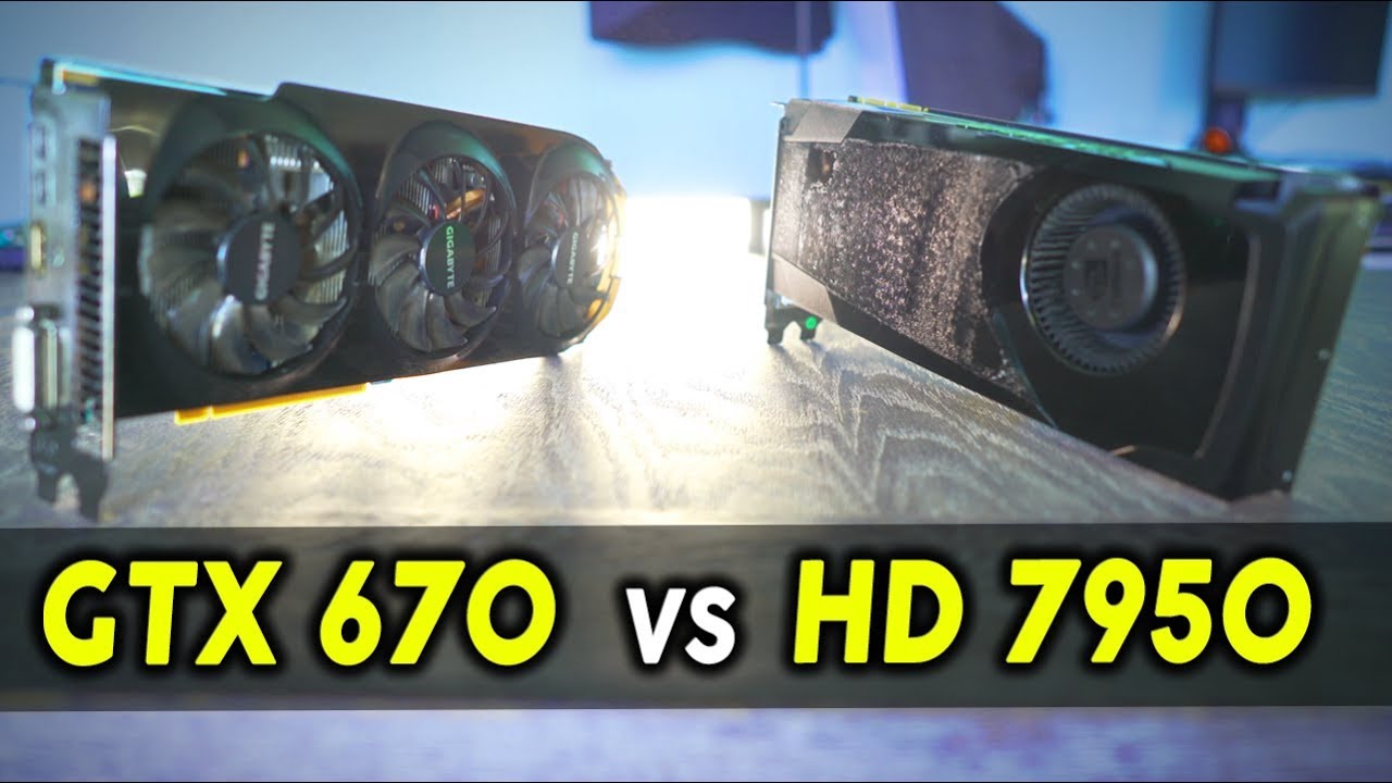GTX 670 Vs HD 7950.... Who Wins in 2019...!?