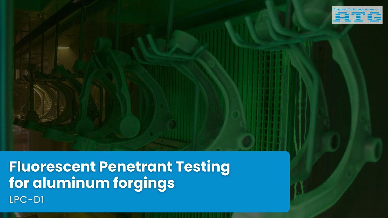 Fluorescent Penetrant Testing for aluminum forgings  (LPC-D1)