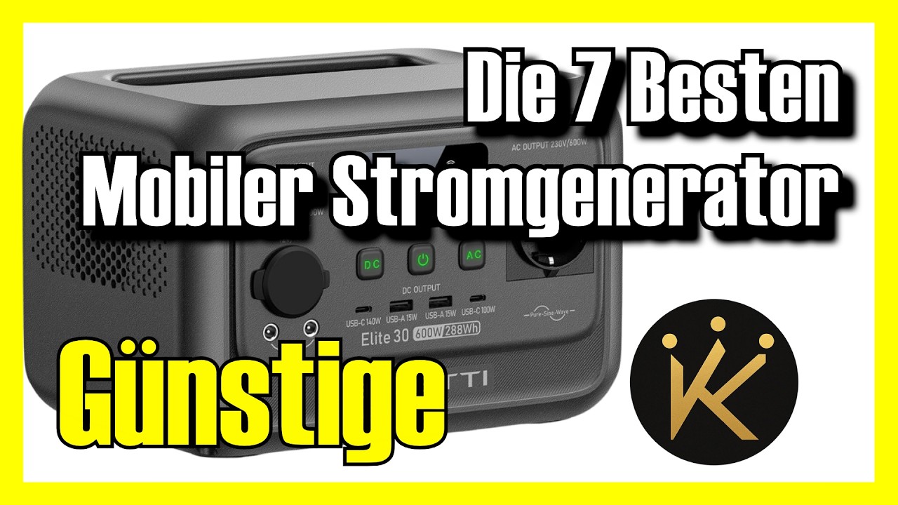 ⚡🔥 Die 7 BESTEN GÜNSTIGEN Mobilen Stromgenerator von Amazon [2026]✅[Preis/Leistung] Test