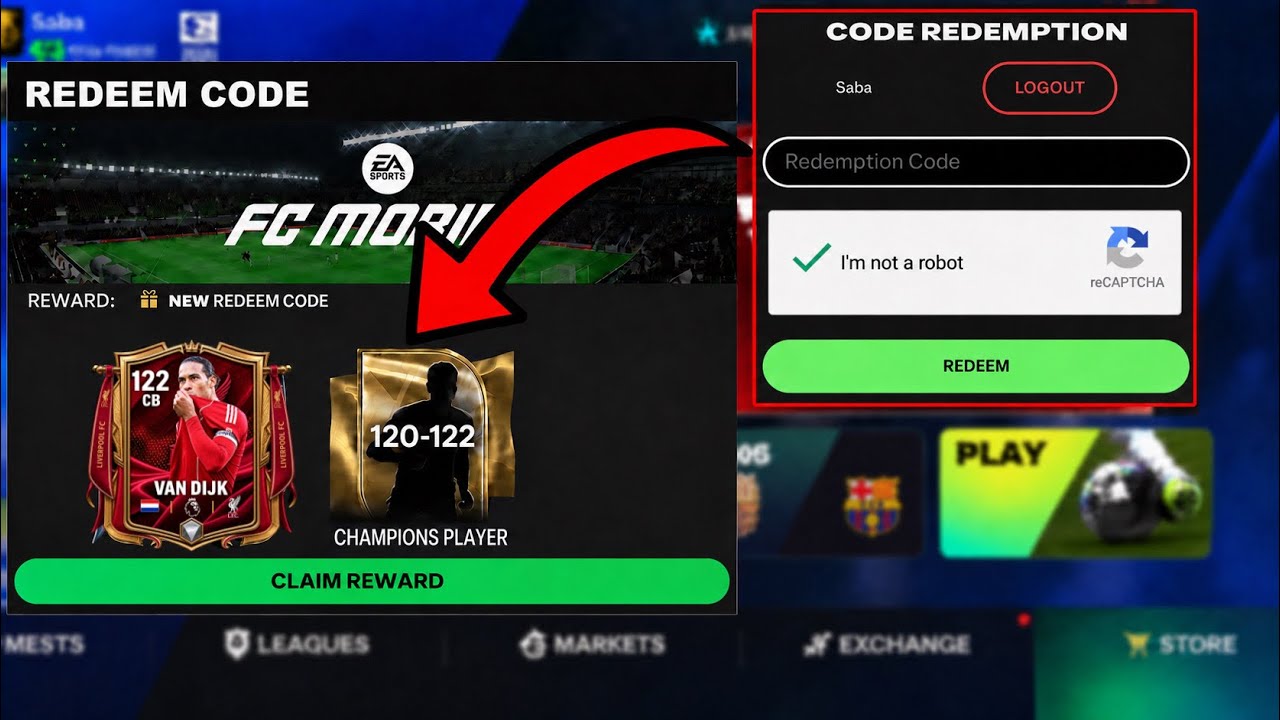 НОВЫЙ ПРОМОКОД В FC MOBILE!!! БЕСПЛАТНЫЕ ИГРОКИ 120-122 OVR В FC MOBILE!
