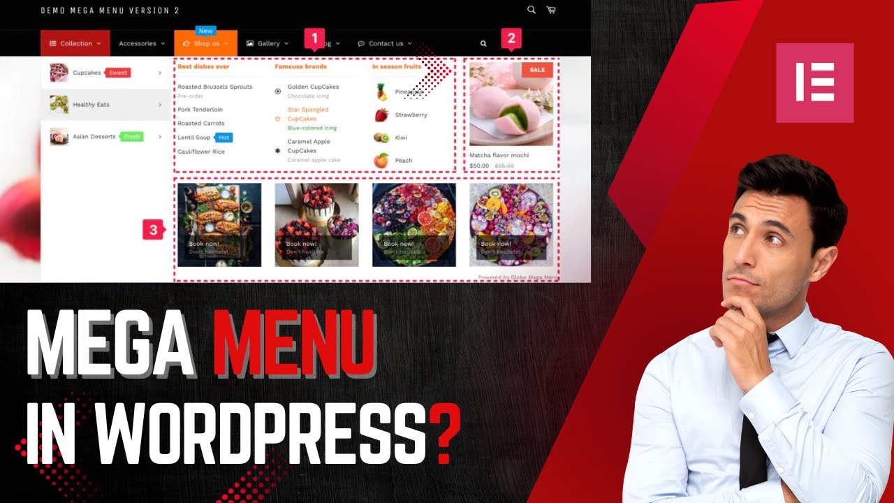 Creating Mega Menus With or Without Elementor Pro | Mega Menu In WordPress Tutorial
