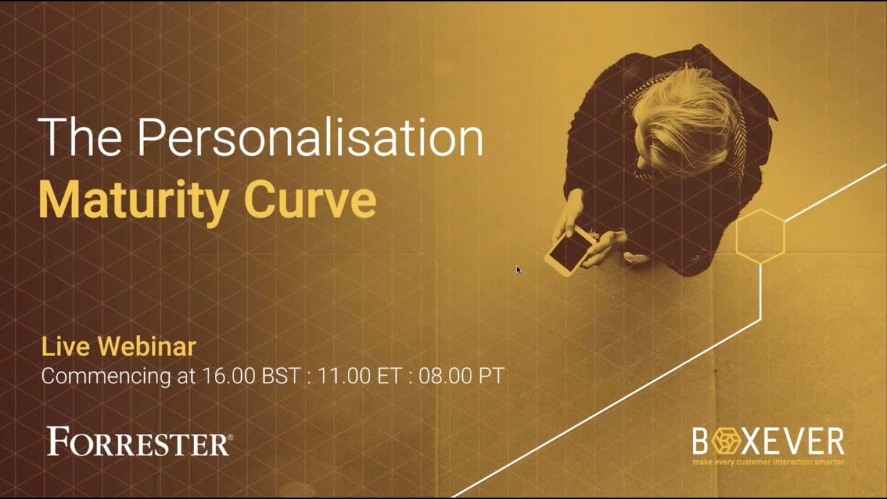 The Personalisation Maturity Curve