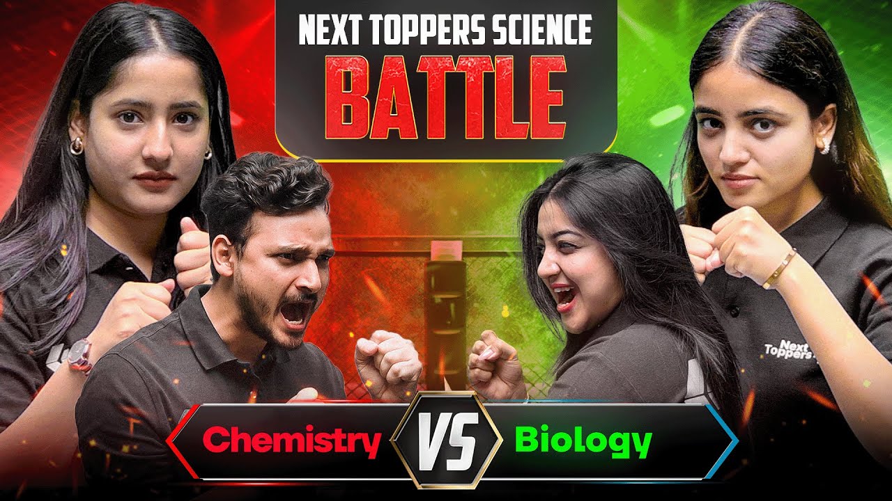 CHEMISTRY vs BIOLOGY | Team Tapur Ma'am vs Team Apeksha Ma'am | Next Toppers Science Battle🔥