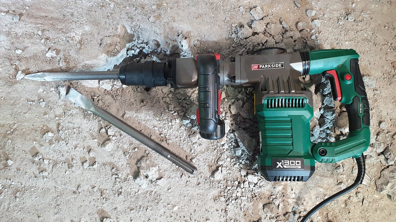 Parkside Demolition Hammer PAH 1300 B2 Testing