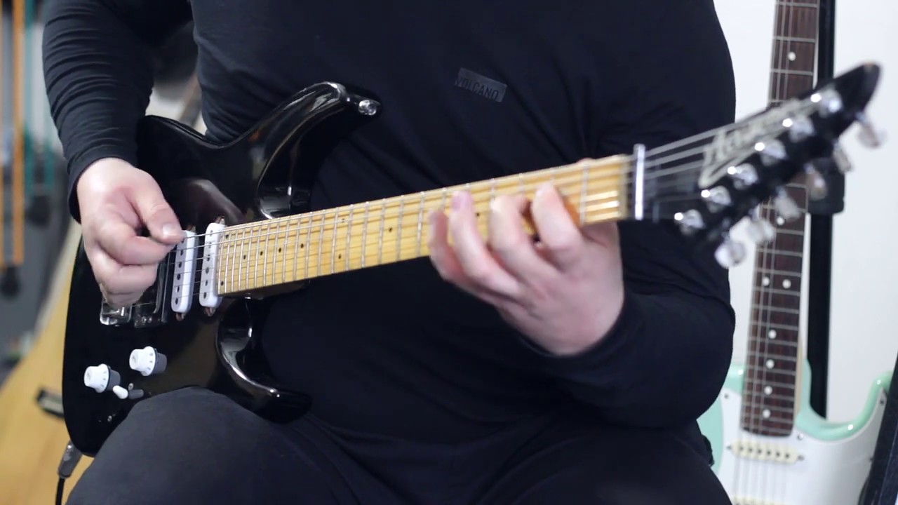 Mayones KTM guitar :: Demo, Soundcheck