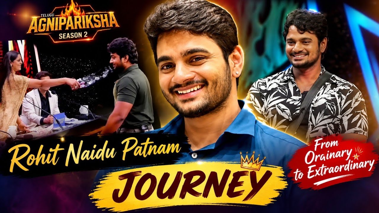 Rohit Naidu Journey 💖| Agnipariksha season 2 Journey| #biggboss #biggboss10telugu #rohitnaidu 