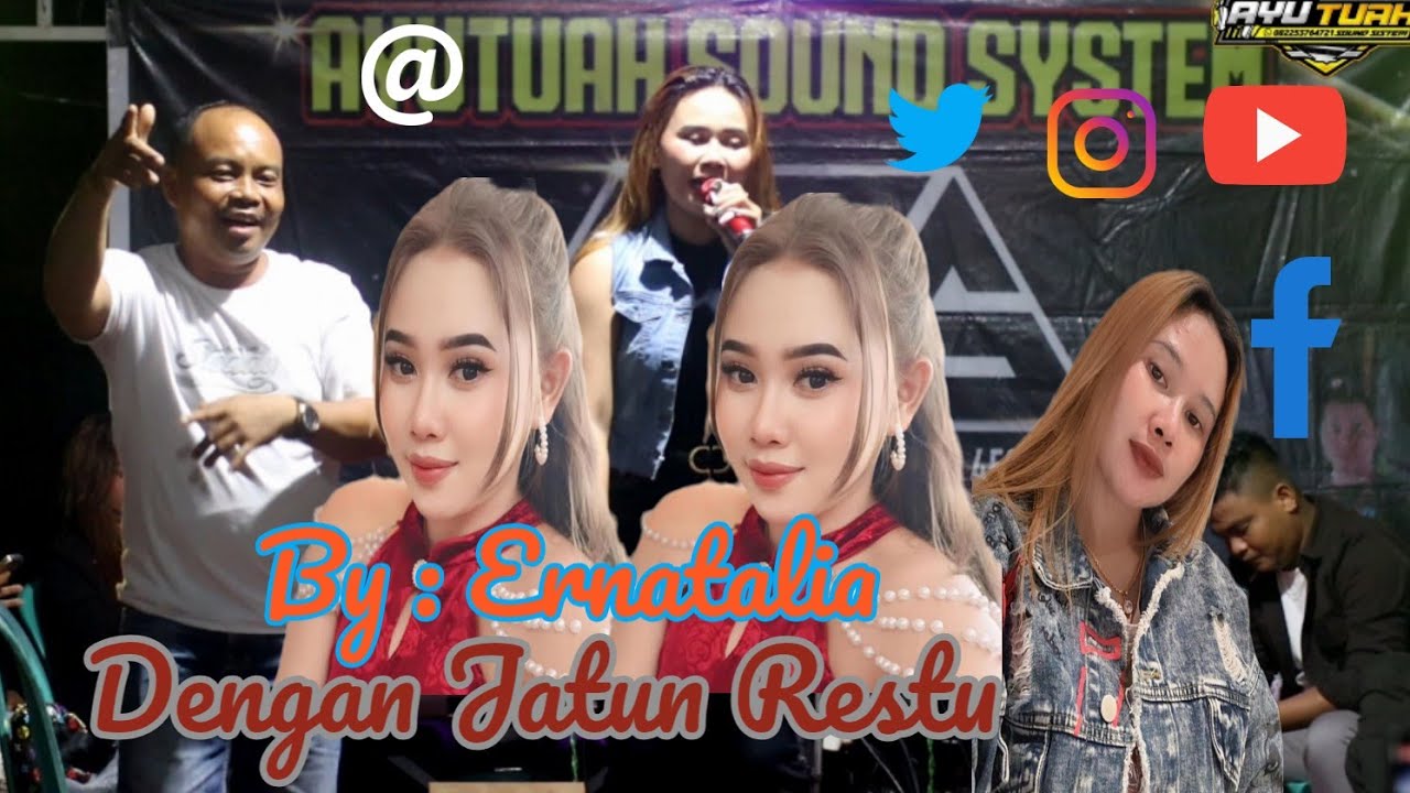 VIRAL ~ DENGAM JATUN RESTU~ BY ERNATALIA~ LIVE MUSIK ~ REMIX DAYAK~ TEWAH
