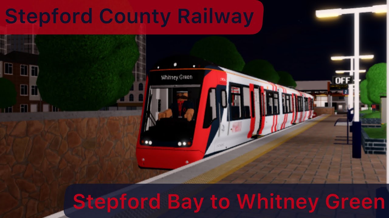 SCR v2.3.1 - Stepford Bay to Whitney Green timelapse - Class 398 Tram-Train
