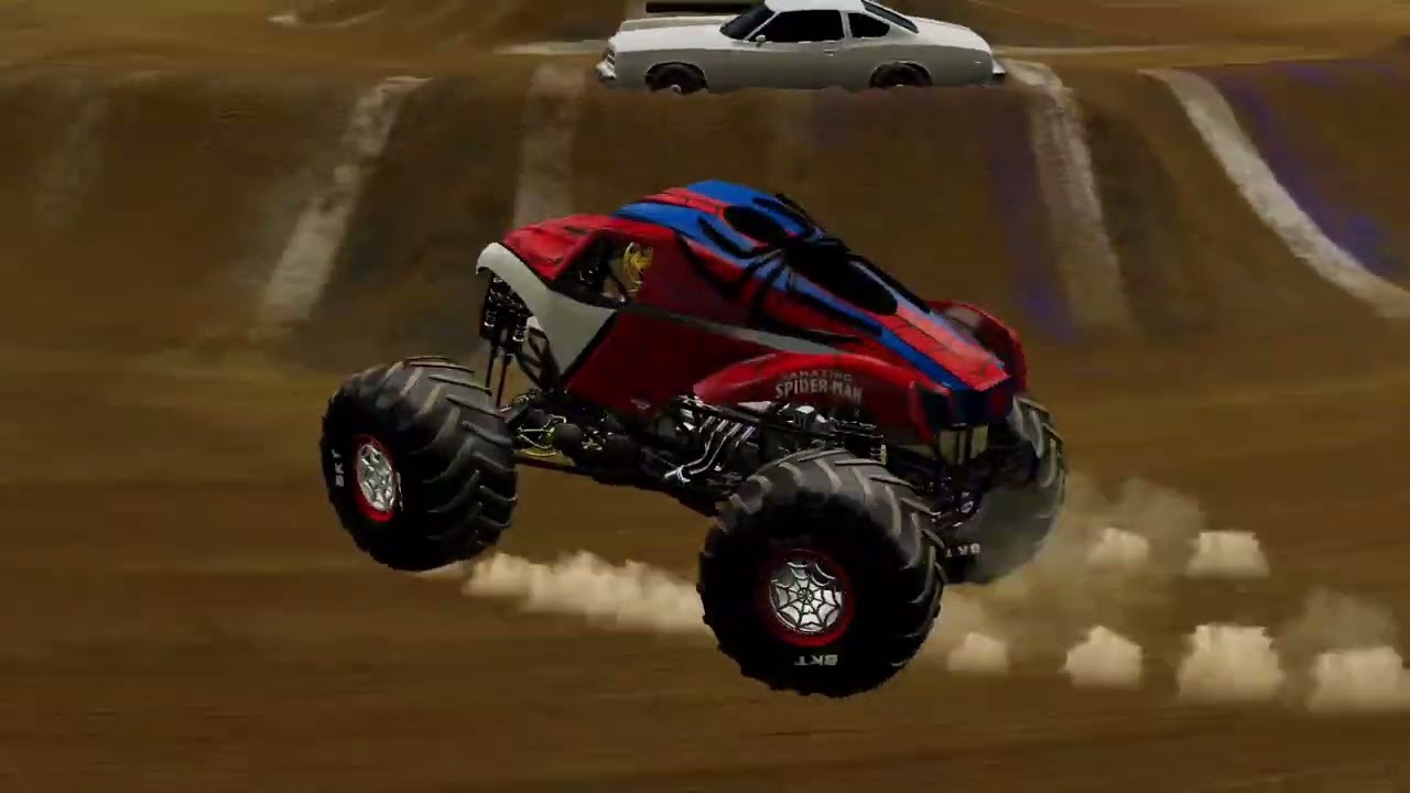 Spider-Man Monster Truck Freestyle || Beamng | Anaheim 2023