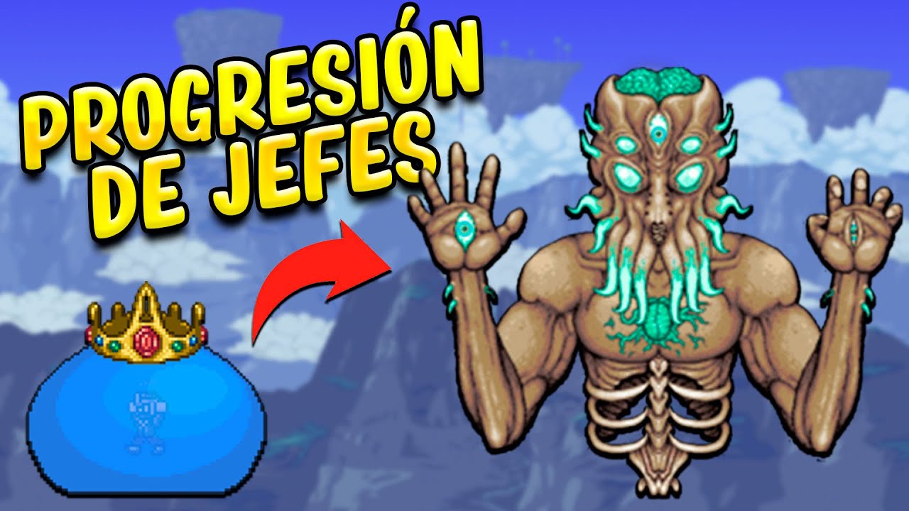 GUÍA DE PROGRESIÓN DE LOS JEFES EN TERRARIA 1.4.4.9 | Maggieozs