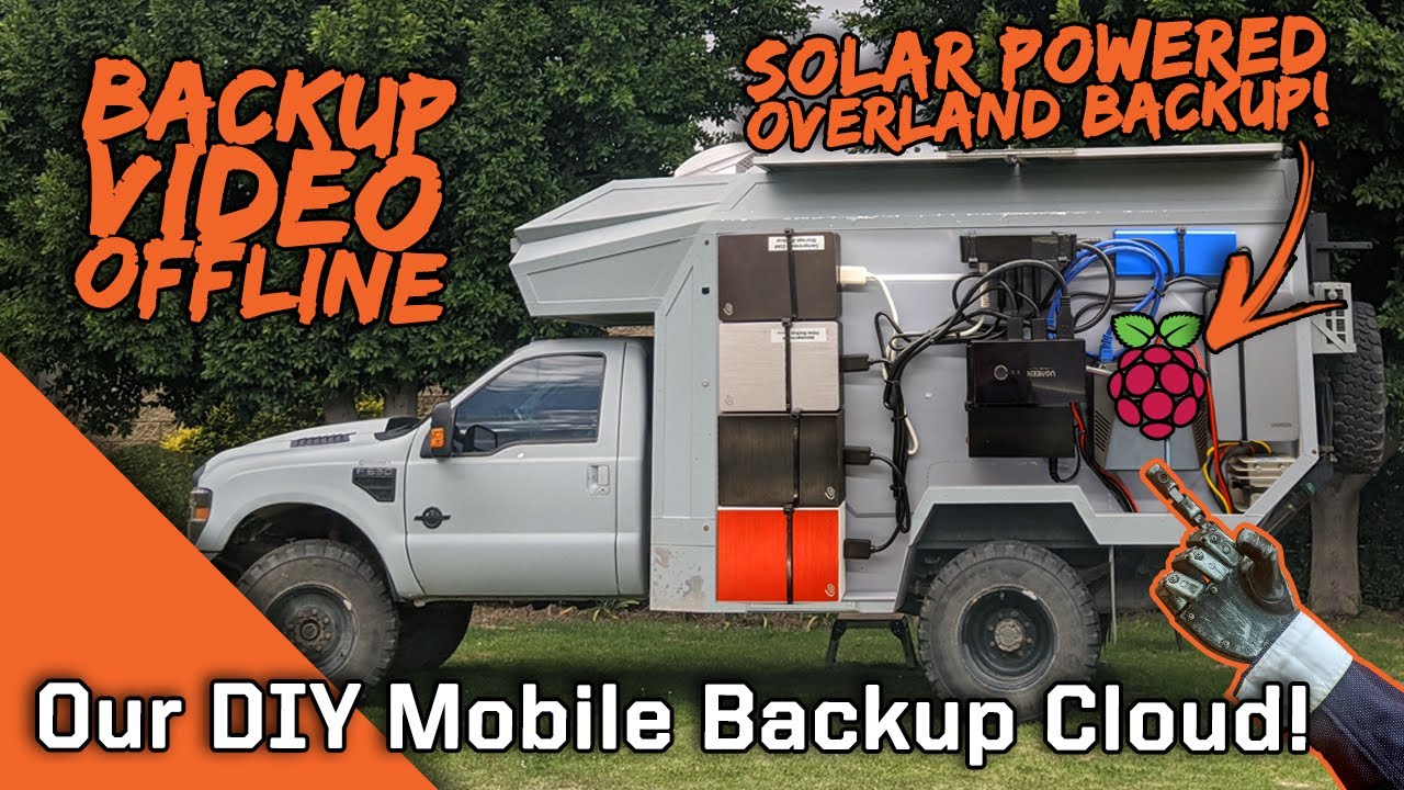 Our DIY Mobile NAS for Overlanding Data Backup - OpenMediaVault on Pi 4 - Everlanders see the World!