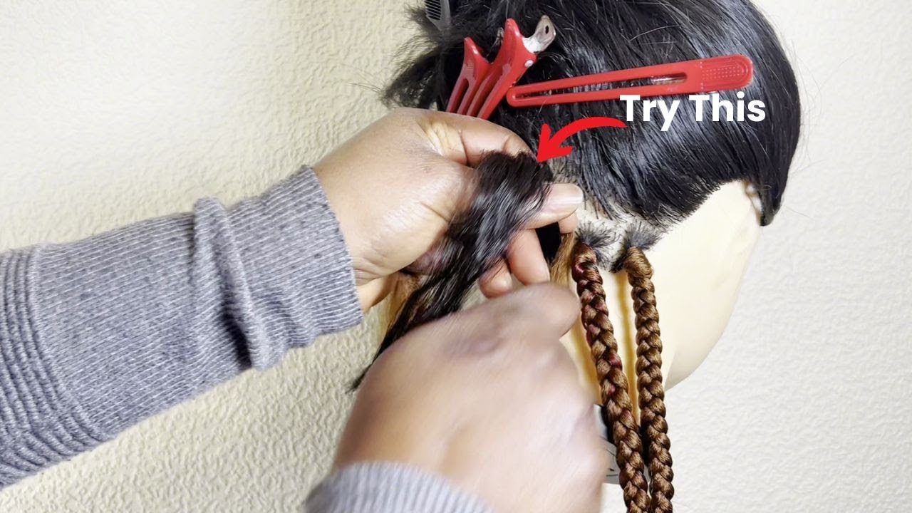 Can’t Grip the Root? Try These EASY Box Braid Methods! | Beginner Friendly) 😊   #tutorial #braid