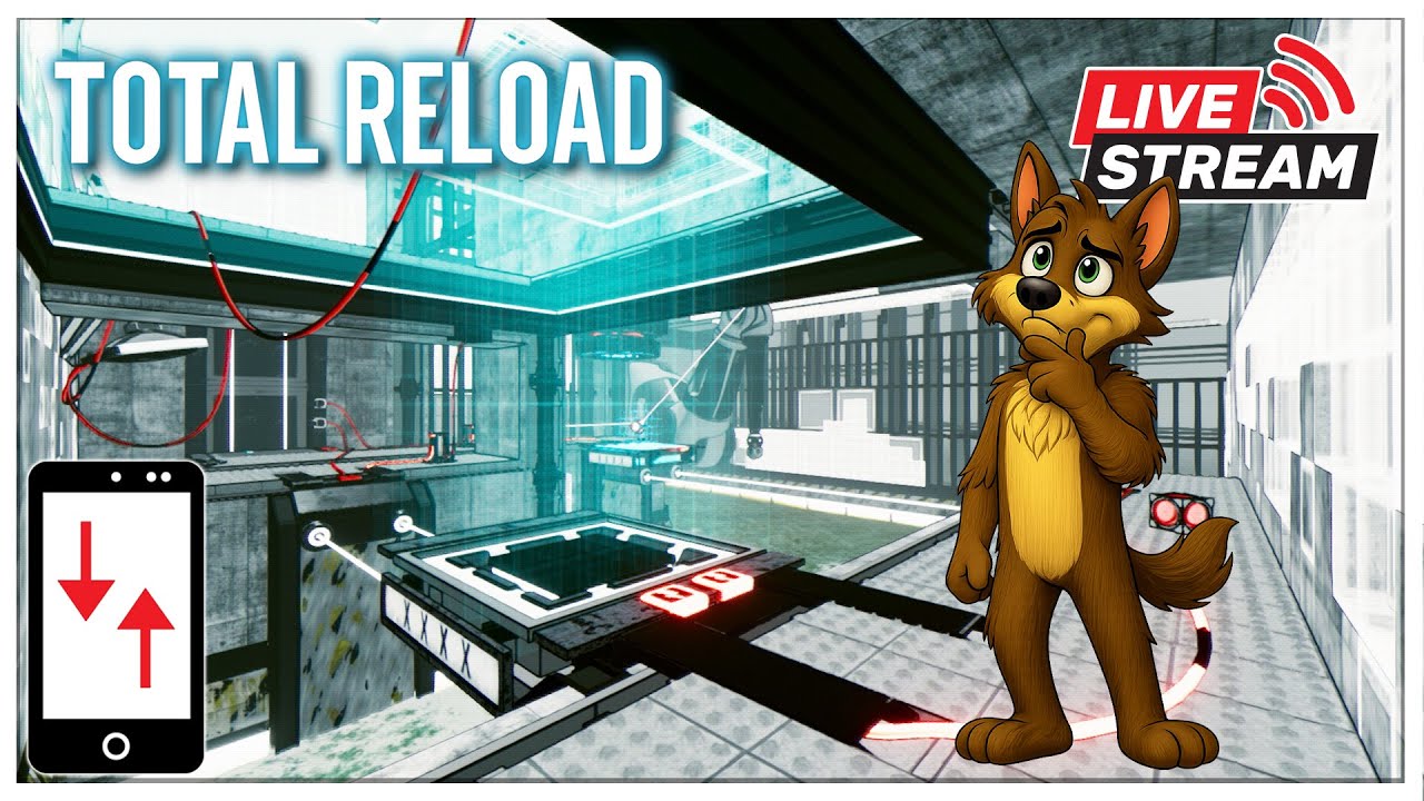 🔴 Is TOTAL RELOAD the Next PORTAL-Style Puzzle Game? | TOTAL RELOAD Gameplay Review & Let's Play