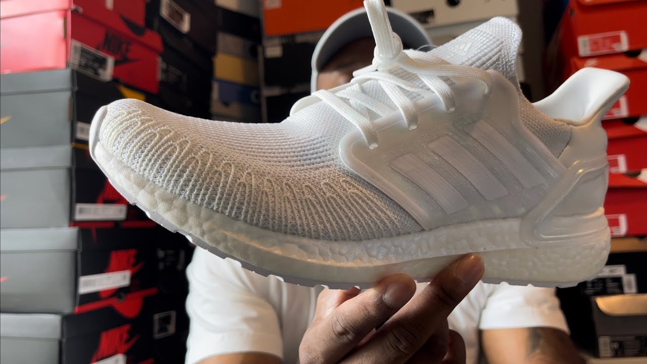 WATCH NOW: ADIDAS ULTRA BOOST 20 WHITE IRIDESCENT $89 OUTLET STEAL