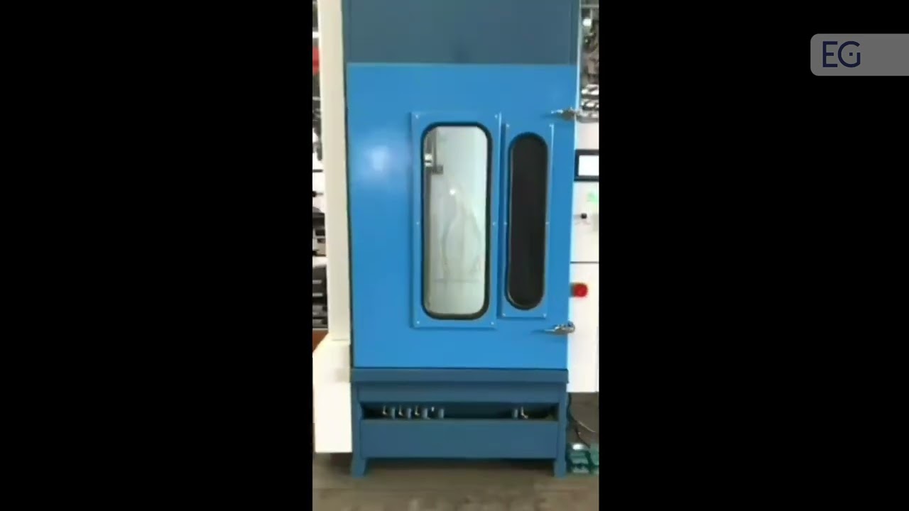 Вертикальный автоматический пескоструйный аппарат для стекла ZC-1001